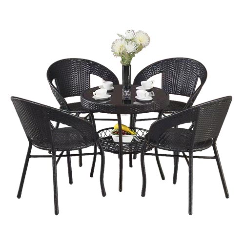 rattan wicker dining chair